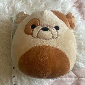 Squishmallows Brown and Cream Stuffed Animal
